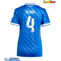 Real Madrid David Alaba #4 Replica Third Shirt Ladies 2025-26 Short Sleeve